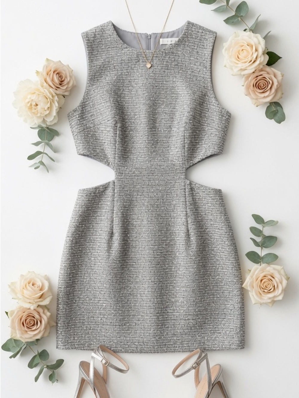 SIDE CUT OUT MINI DRESS